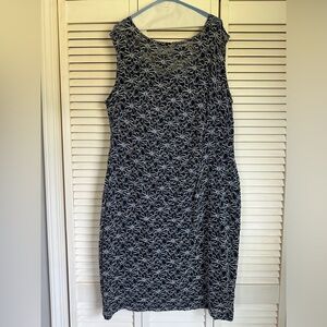 Navy blue Roz & Ali cocktail dress